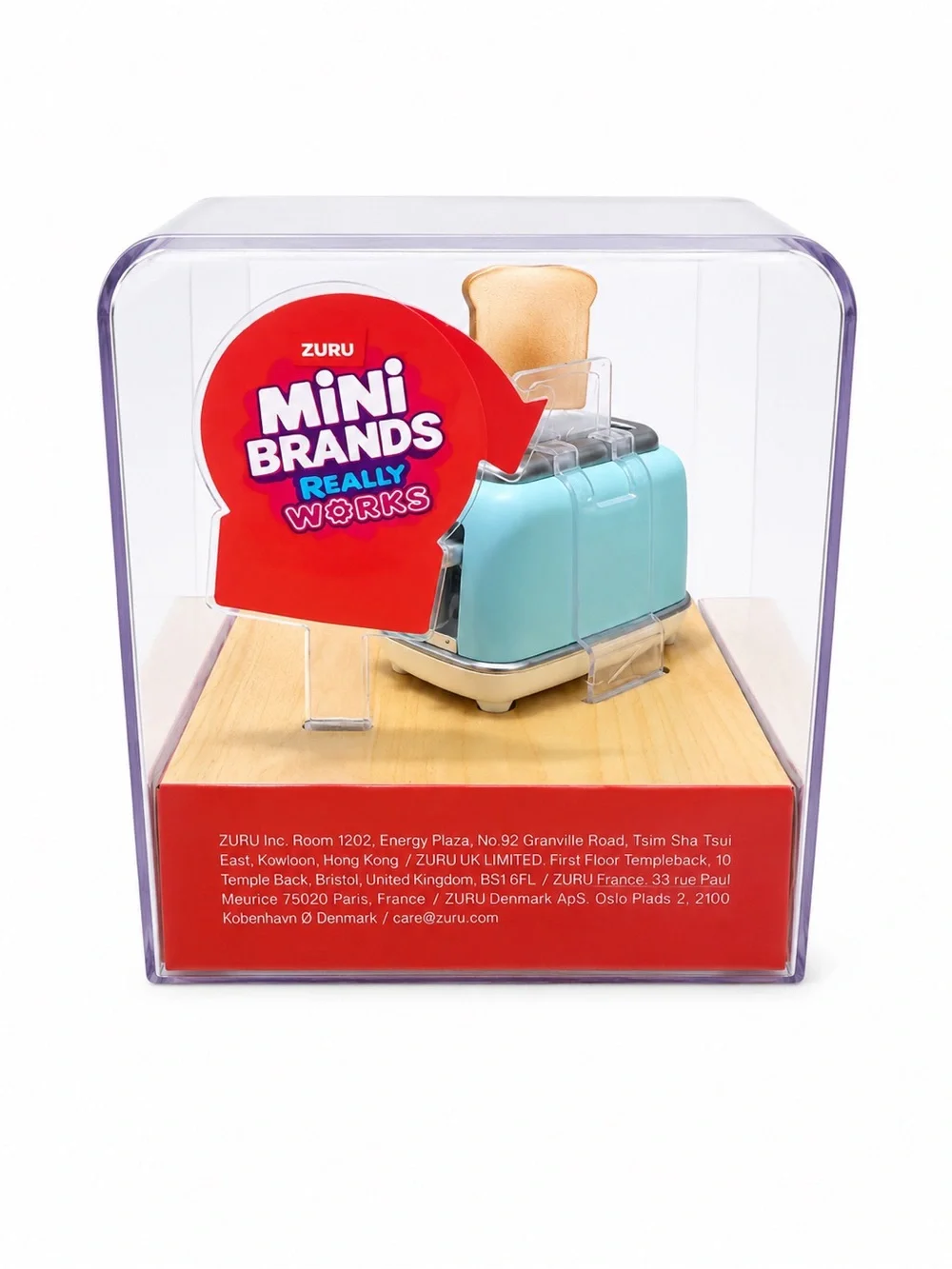 ZURU Mini Brands Working Mini Toaster - Light Blue